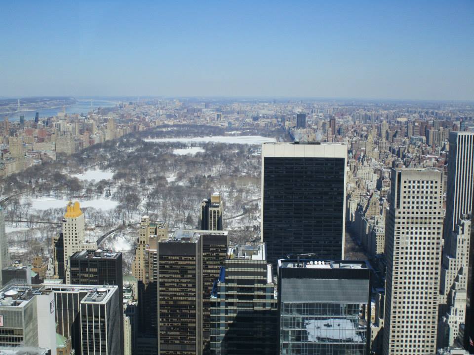 top of the rock